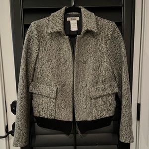 SUPER Rare!! 100% Authentic Vintage Chloe’ Jacket!!! Size T 38. MINT Condition!